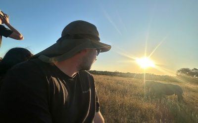 Duncan from Uruguay comes to Antelope Park